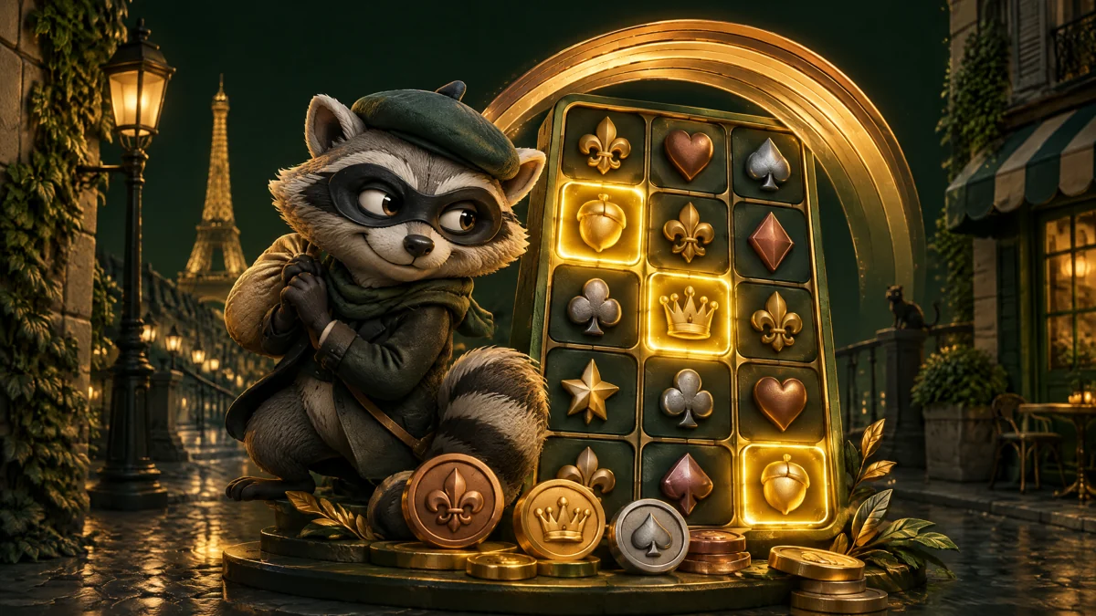 Le Bandit by Hacksaw Gaming: Review Mekanik, Cascades, dan Golden Squares