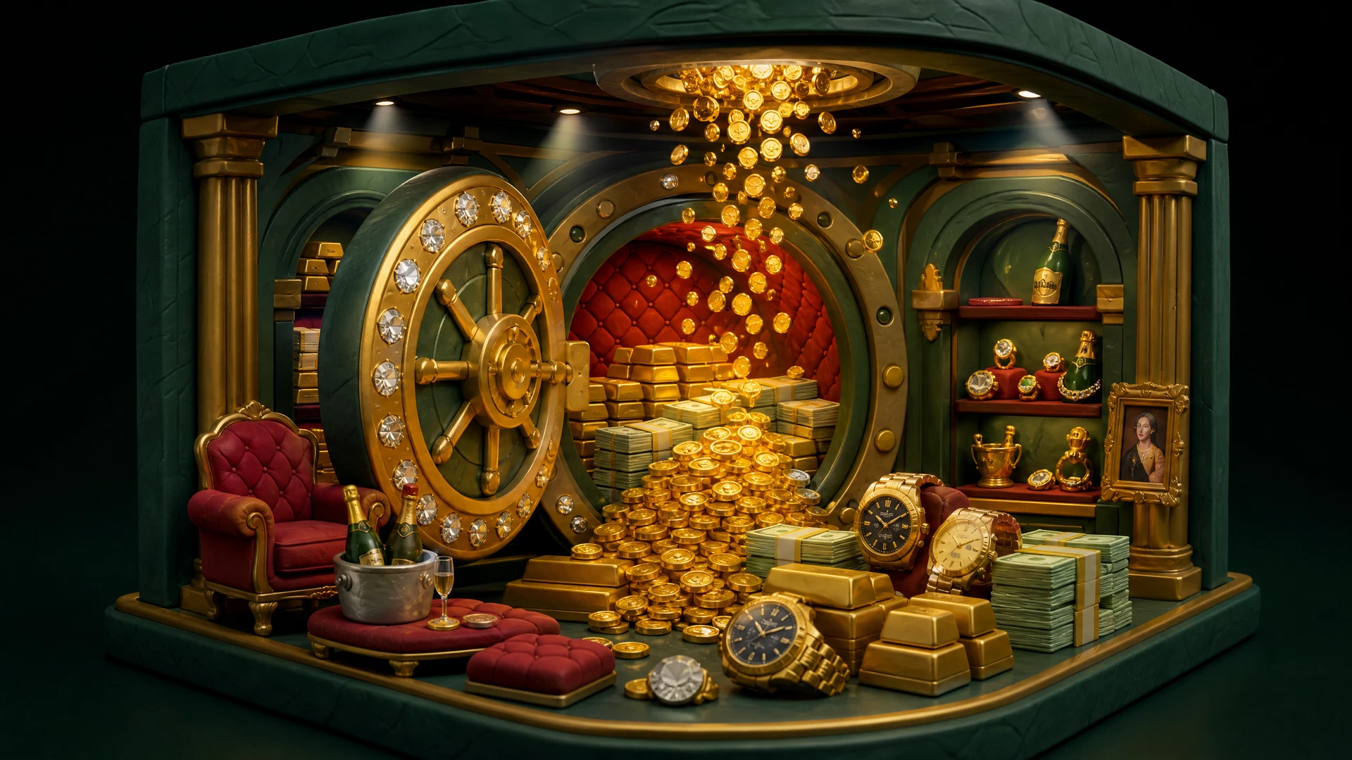 Review Slot Cash Bonanza: Pragmatic Play Luxury Vault Maxwin 5.000x