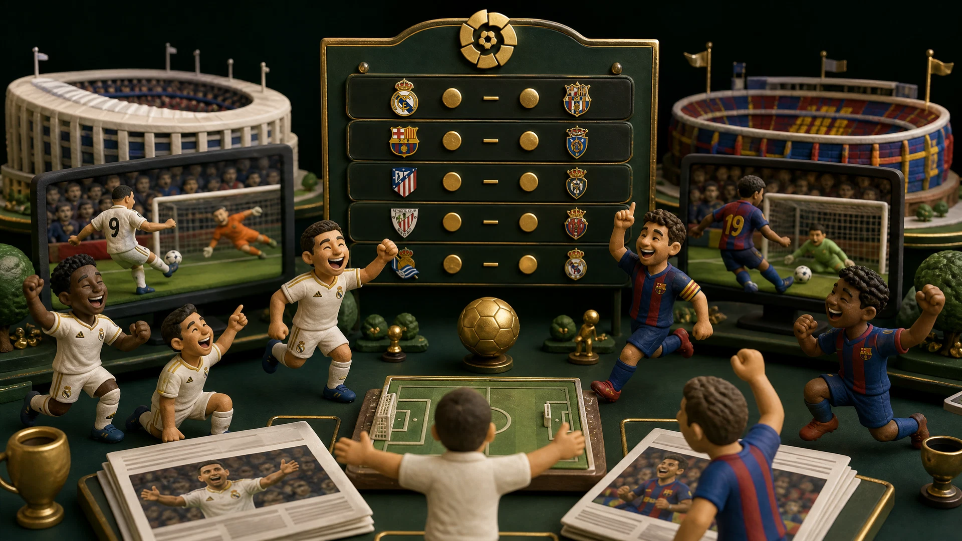 La Liga Matchday 1: Real Madrid Menang 3-1, Barcelona Seri 1-1 di Sevilla