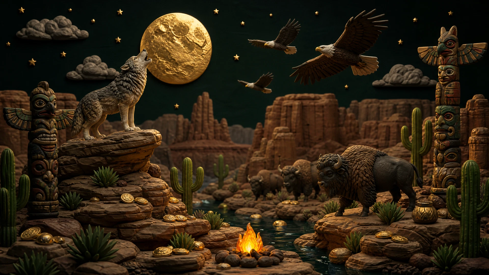 Review Slot Wolf Gold: Pragmatic Play American Wildlife Maxwin 2.500x