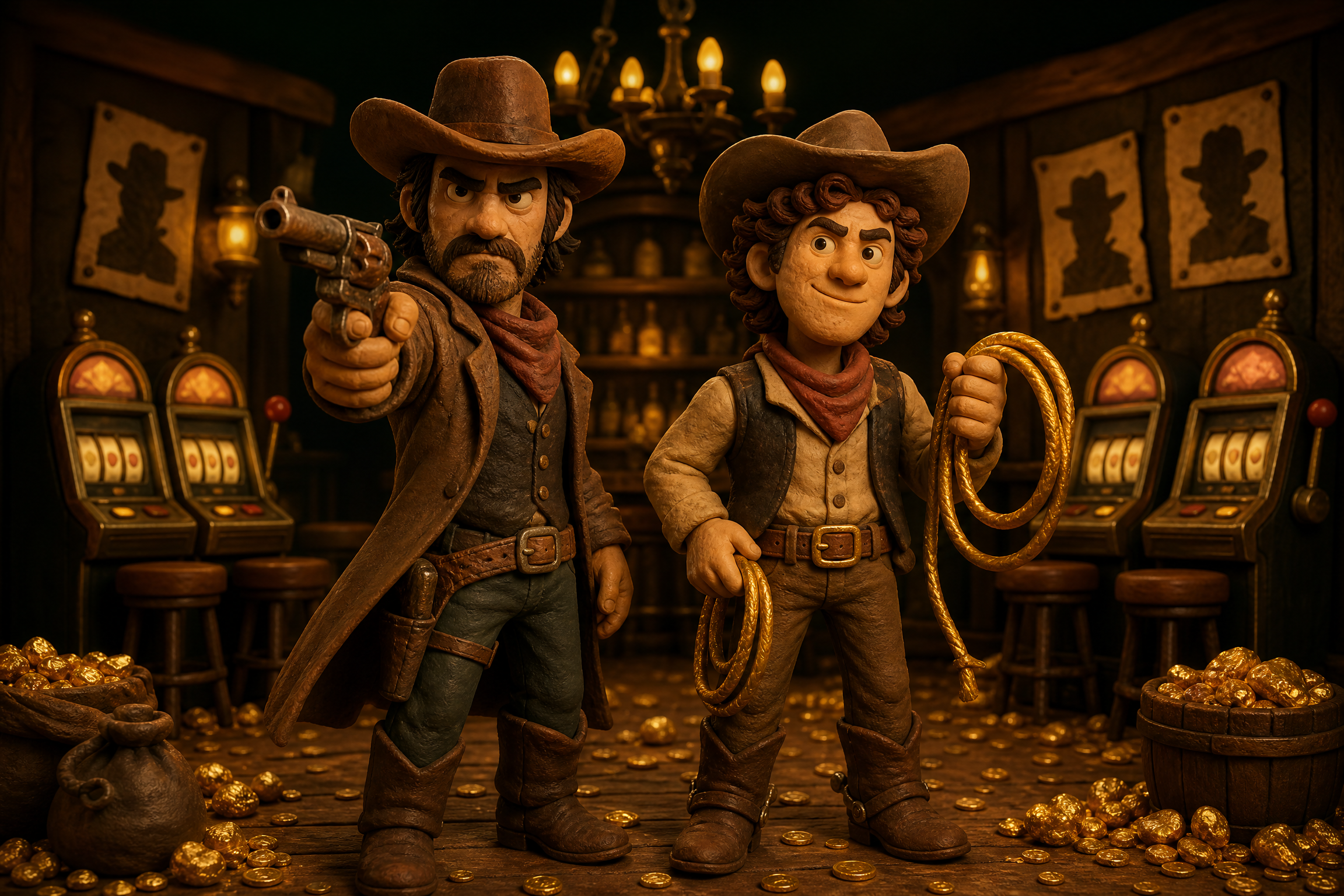 Review Slot Rusty & Curly – Hacksaw Gaming Wild West Duo 12.500x