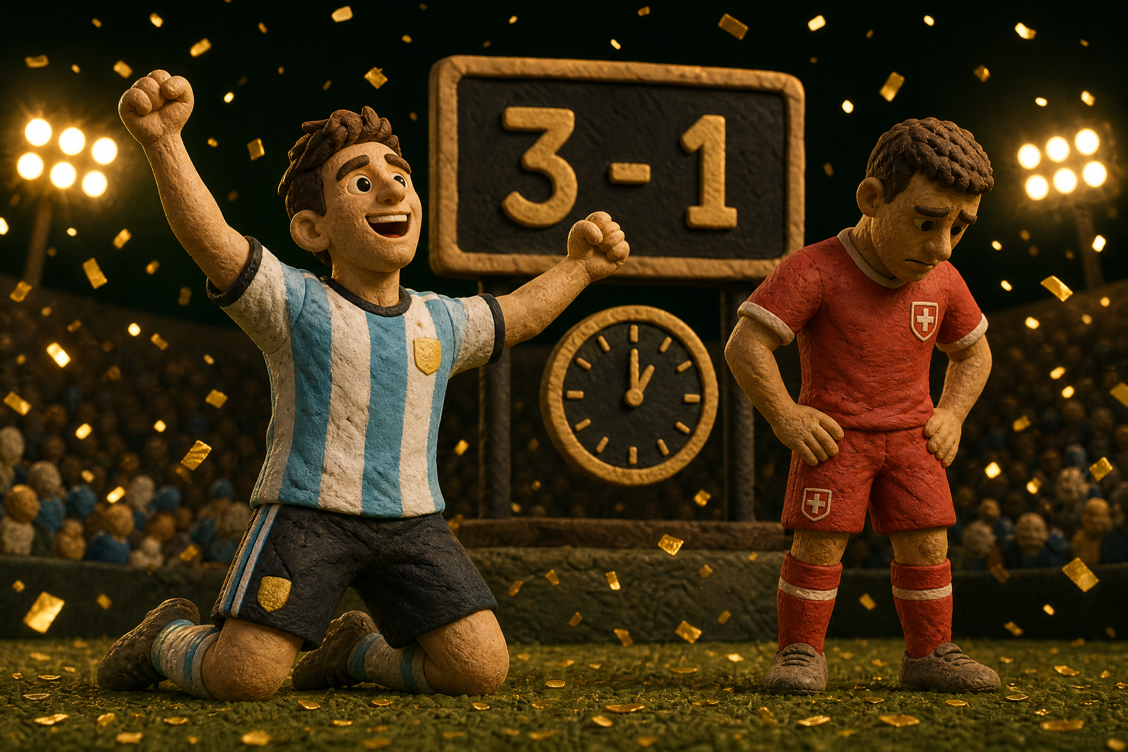 Piala Dunia 2026: Argentina 3-1 Swiss AET – Juara Bertahan Melaju ke Semifinal