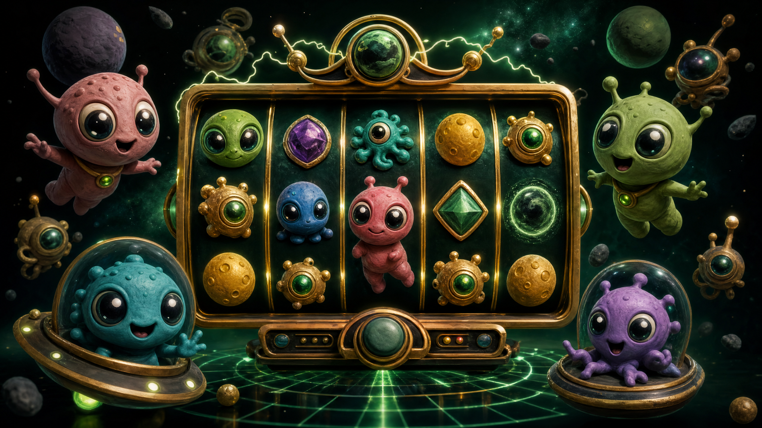 Reactoonz 100: Slot Play'n GO dengan Grid 7x7 dan Quantum Features Terbaru